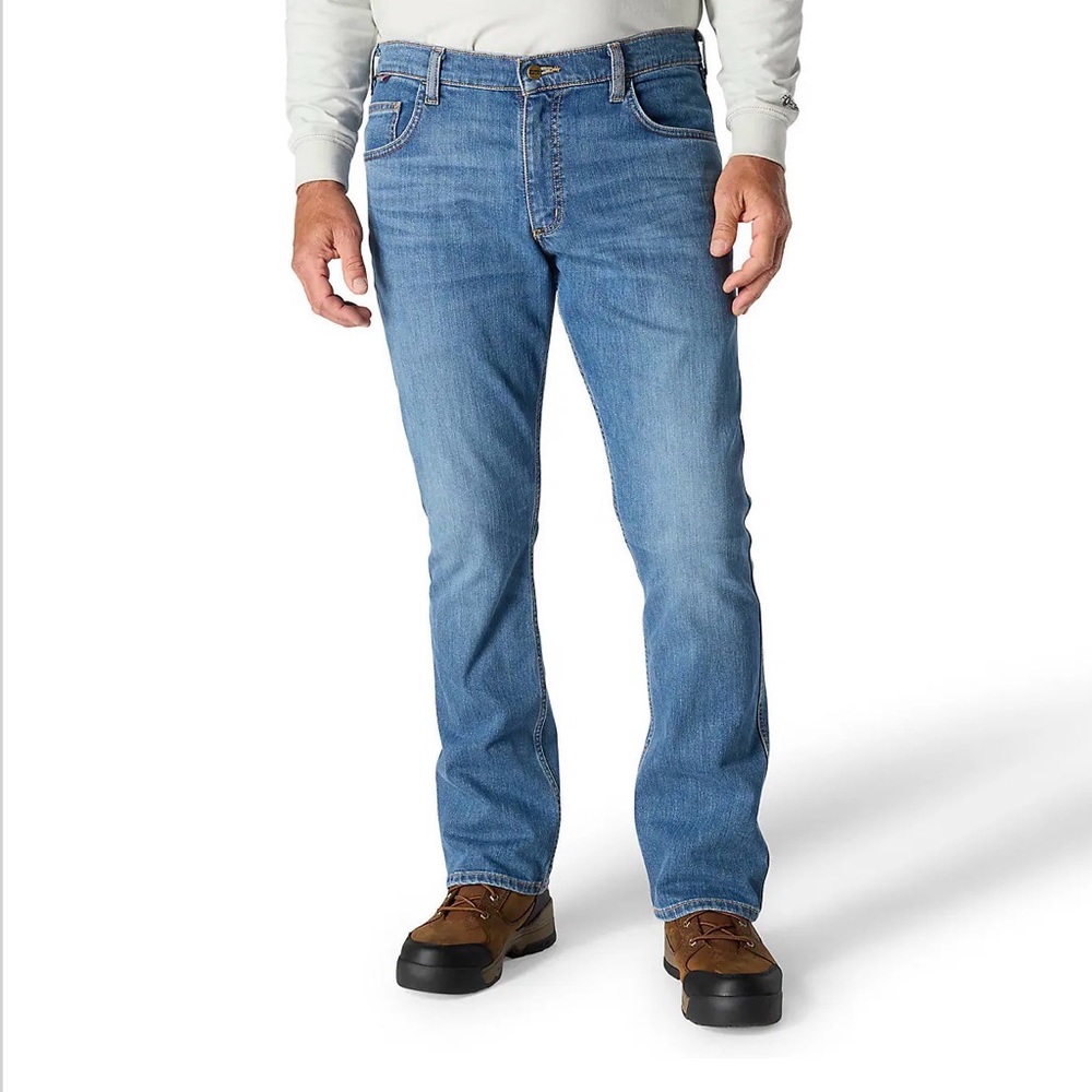 Carhartt Men's Light Blue Straight Jeans